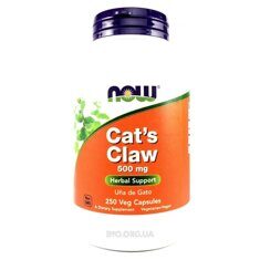 NOW Cat's Claw, 500 mg, 250 капс