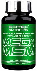 Scitec Nutrition Mega MSM, 100 капс