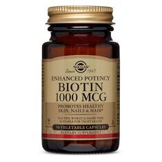 Solgar Biotin, 1000 mcg, 50 капс