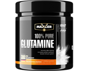 Maxler 100% Pure Glutamine, 300 гр